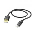 Hama cablu de date Hama 00173635, USB Tip A - Lightning, 1.5m, Black (00173635)