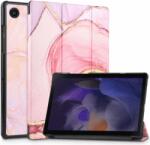 Fusion Marble Samsung Galaxy Tab A8 10, 5" (2021) Trifold Tok - Rózsaszín (FUSX200MARPI)