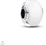 Pandora fehér mini muránói üveg charm - 793118C00