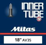 Mitas Tömlő 18×1, 25/1, 75 (32/47-355) AV35mm Mitas