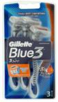 Gillette Blue3 eldobható borotva tripla pengével 3 db