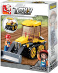 Sluban Town - Kis lánctalpas traktor építőjáték készlet (M38-B0377D)