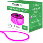 Lumileds NEON LED szalag 230V 8W 120LED Pink IP68 1m Lumiled (LUMTAS5045)