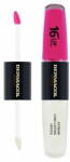 Dermacol Hosszantartó kétfázisú ajakszínező és szájfény 16H Lip Colour (Extreme Long-Lasting Lipstick) 4 + 4 (Árnyalat 12)