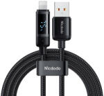Mcdodo CA-5000 USB-A-Lightning kábel, 1, 2 m (fekete)