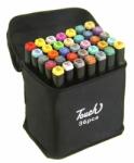 Touch Set 36 Markere Multicolore, 2 Capete Subtire-Gros, Geanta Depozitare