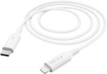  USB Type-C(apa) to Apple Lightning 1m (201598) HAMA fehér átalakító kábel 3000mAh teljesítmény