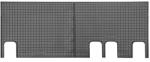 CikCar Citroen Jumpy (III) / Peugeot Expert / Toyota Proace (2016-) / Opel Vivaro (III) / Zafira Life (2019-) / Fiat Scudo (2022-) Rândul 2 Set covorașe din cauciuc CikCar (CIKCAR-RMCIKCIT00020)
