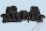 Rezaw-Plast Ford Custom Tourneo (2012-2018) / Ford Transit (2013-) / Ford Custom Transit (2013-2023) 3 scaune, set de covorașe din cauciuc Rezaw-Plast cu margini înalte, montare manuală (REZAWPLAST-200623)