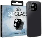 Eiger Folie sticla pentru camera Eiger 3D Glass Clear Black pentru Apple iPhone 12 (EGSP00715)