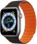 Dux Ducis Magnetic Apple Watch SE, 8, 7, 6, 5, 4, 3, 2, 1 (41, 40, 38mm) Dux Ducis Strap (LD Version) - Black & Orange - vexio