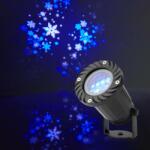 Nedis Dekoratív Fény | LED hópehely kivetítő | Fehér és kék jégkristályok | Beltéri vagy Kültéri (CLPR1)