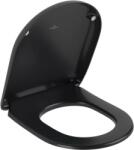 Villeroy & Boch Capac WC, Villeroy&Boch Antao, cu inchidere lenta, Pure Black, 8M67S1R7 (8M67S1R7)