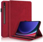  Husa Flip ART TREE pentru Samsung Galaxy Tab S9 Ultra / Tab S10 Ultra rosie