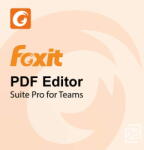 Foxit Corporation Foxit PDF Editor Suite Pro for Teams 1 an 1 - 9 User (PDFEDSPTSSLMPML01)