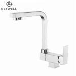 Getwell Harrier-S, 3 utas Konyhai csap, lehajtható hattyúnyakkal vízszűrőkhöz Króm színben (GW253C)