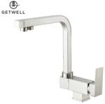 Getwell Harrier-S, 3 utas Konyhai csap, lehajtható hattyúnyakkal vízszűrőkhöz Nikkel színben (GW253N)