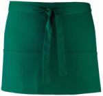 Premier Workwear Șorț scurt pentru bar cu buzunare - Verde de sticlă (PR155-1000143244)