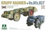 TAKOM Krupp Räumer +Vs. Kfz. 617 1: 72 (TAK5007)