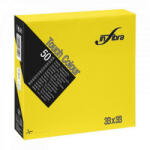 INFIBRA Szalvéta 33x33cm citromsárga 2 réteg 50 lap/csomag (ALI0729)