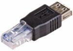  USB2.0(anya) to RJ45(apa) (AK-AD-27) AKYGA átalakító adapter - Nem hálózati adapter!