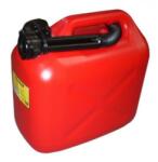  Benzines kanna 10 l-es műanyag/piros 930g (SVE-BENZINK10MP)