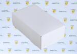 Szidibox Karton Tortadoboz, süteményes doboz, fehér, önzáró doboz, ételcsomagolás 12, 5x21x7cm (SZID-01665)