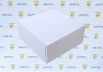 Szidibox Karton Süteményes doboz, tortadoboz, fehér, ételcsomagolás, 25x25x12cm P942 (SZID-01664)