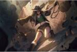  Tablou Canvas Caitlyn League Of Legends Riot, 80x50cm, tablou1639 (tablou1639/50x80cm)