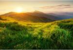  Tablou Canvas Sunset Over The Green Hills, 80x50cm, tabloucanvas106 (tabloucanvas106/50x80cm)