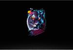  Poster Dark Lion Retro, 61x90cm, poster878 (poster878)