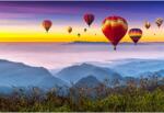  Tablou Canvas Colorful Hot Air Balloons Trip, 80x50cm, tabloucanvas297 (tabloucanvas297/50x80cm)