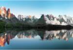  Tablou Canvas Magical Sunset Panorama Of The Lac Blanc Lake, 80x50cm, tabloucanvas758 (tabloucanvas758/50x80cm)