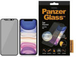 Panzer E2E Super+ iPhone Xr/11 tokbarát CamSlider Privacy fekete kijelzővédő fólia