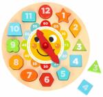 Tooky Toy - Дървен пъзел часовник TL675