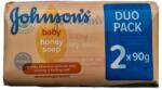 Johnson's baby sapun pentru copii cu miere de albine duo pack 2*90gr