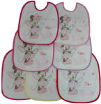 Kids Licencing Minnie egér baba előke 7 darab/csomag - pamut előke - világosrózsaszín-rózsaszín-sötétrózsaszín-pink-piros-lila-sárga - aruvarazs - 2 607 Ft