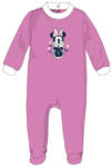 Kids Licencing Disney Minnie egér baba velúr rugdalózó - lila - 0-1 hónapos babának