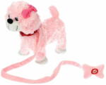  BigBuy Sétáló, zenélő rózsaszín kutya - pórázzal vezethető kutyus (BBJ)