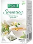 VEDDA Ceai Verde si Iasomie - Vedda Evolet Sensation Green Tea & Jasmine, 20 plicuri x 2.25 g