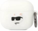 Karl Lagerfeld 3D Logo NFT Choupette Head Airpods 3 White szilikon tok (KLA3RUNCHH)