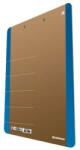 DONAU Felírótábla, karton, A4, DONAU Life, neon kék (D2710K) (2710001FSC-10)