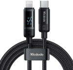 Mcdodo CA-5210 USB-C to Lightning cable, 36W, 1.2m (black) (36941) - 24mag