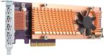 QNAP QM2-4P-384 csatlakozókártya/illesztő Belső PCIe (QM2-4P-384) (QM2-4P-384)