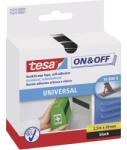 TESA On & Off Tesa öntapadós tépőzár, tépőzáras ragasztószalag 2500 mm x 20 mm fekete TESA On & Off 55225-00-01 (55225-00-01) (55225-00-01)