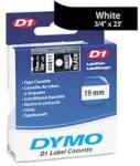 DYMO "D1" Feliratozógép szalag 19 mm x 7 m fehér-fekete (45811) (45811) (45811)