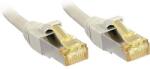 Lindy RJ45 Hálózat Csatlakozókábel CAT 6a S/FTP 0.50 m Szürke Védővel LINDY (47261) (47261)