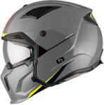 MT Helmets MT Streetfighter SV S Solid A22 levehető állú bukósisak fényes szürke