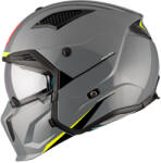 MT Helmets MT Streetfighter SV S Solid A22 nyitott bukósisak állrésszel szürke fényes