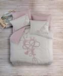 Cottonbox® Lenjerie de pat dublu cu broderie, Cotton Box, Bellini Pink Lenjerie de pat